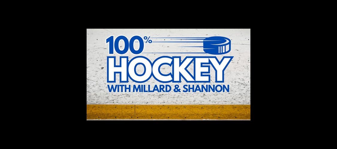100% Hockey with Millard & Shannon Podcast Cover