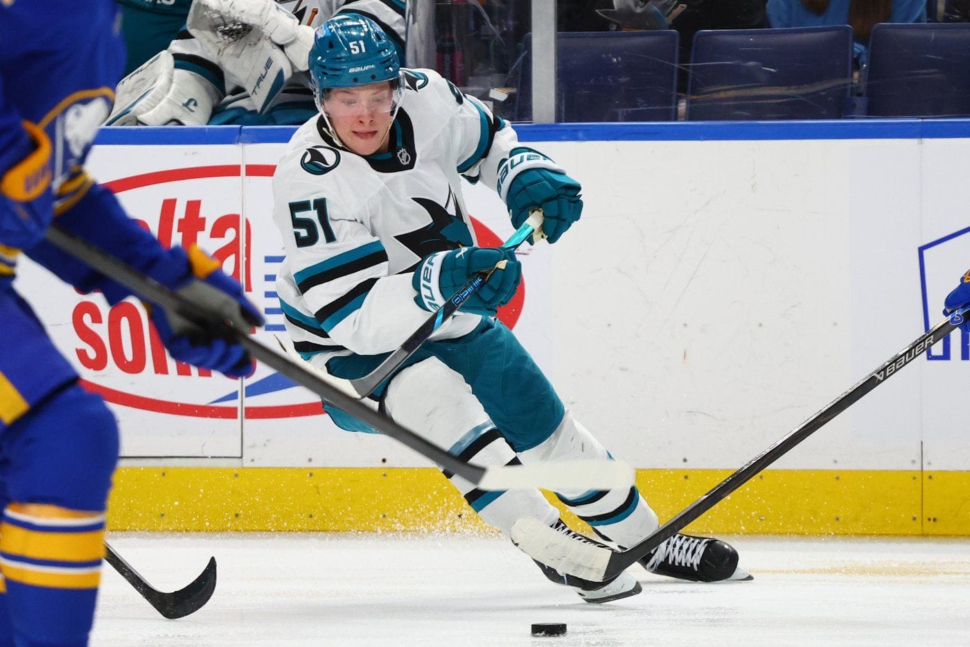 The Sharks re-sign F Collin Graf to a 3-year, $12.75M contract