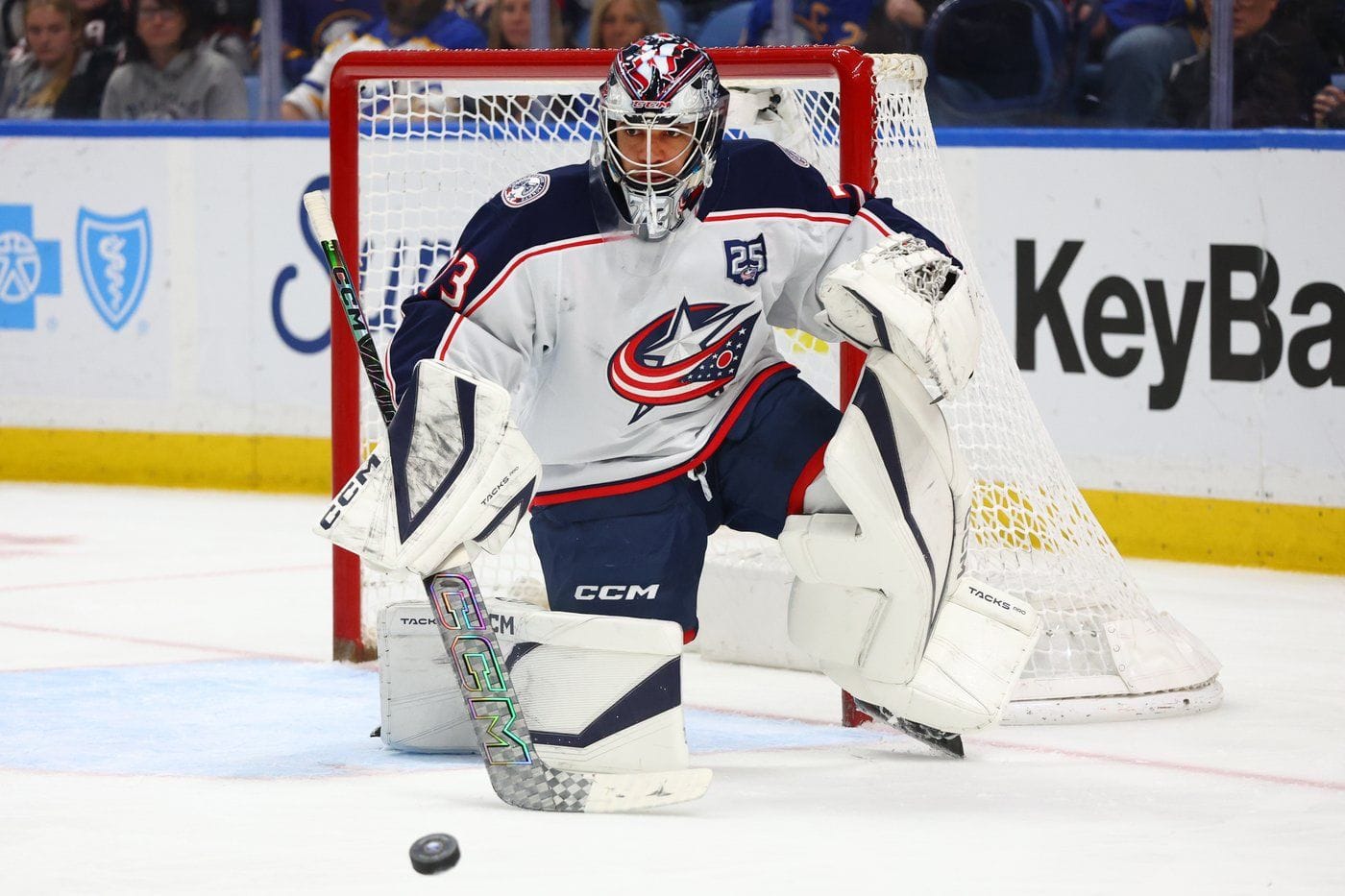 Blue Jackets sign goaltender Jet Greaves to $15 million, 3-year deal through the 2028-29 season